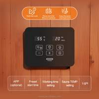 STEPON OEM ODM Calentador de Sauna Eléctrico 2 en 1 (Seco y Húmedo) con WiFi y APP, 4.5KW 6KW 7.5KW 9KW 12KW 15KW 18KW, Combinado con Generador de Vapor