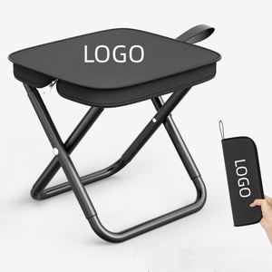 Custom Logo Outdoor <b>Folding</b> Small Horse Tie Pocket <b>Stool</b> Portable Fishing <b>Stool</b> Camping Tourism Leisure Handbag Chair - Product Image 1