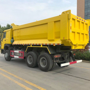 Camión Volquete HOWO 6X4 Usado de 371HP, Camiones de 10 Ruedas, Camiones con Elevación Frontal - Product Image 3