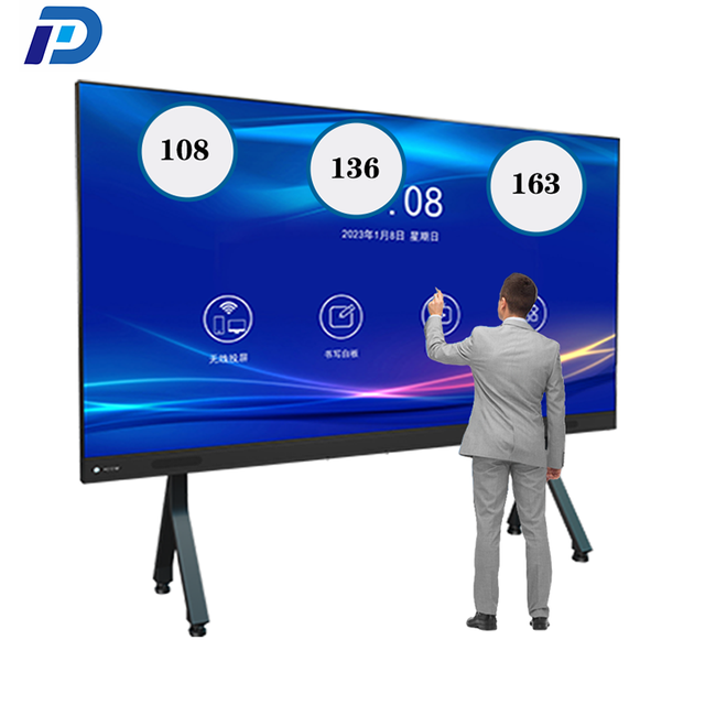 55 65 75 85 98 108inch Pen Finger Touch Interactive Flat Panel 4k Lcd Digital Interactive Smart Boards for Schools Teaching
