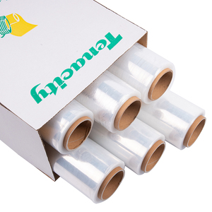 Rollo de Película Transparente de Plástico LLDPE de Alta Calidad Industrial, Acepta Personalización, para Embalaje de Envíos - Product Image 3