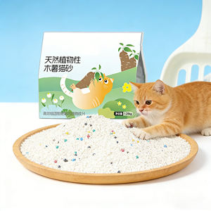 Litière <span class=keywords><strong>pour</strong></span> chat à base <span class=keywords><strong>de</strong></span> manioc naturelle, ultra absorbante, agglomérante rapide, faible en poussière, jetable dans les toilettes, longue durée, contrôle des odeurs, <span class=keywords><strong>pour</strong></span> plusieurs chats - Product Image 1