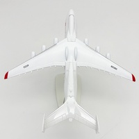 Modèle de transporteur en alliage 1 400 225, 20 cm, Antonov soviétique An225, ornement de simulation, emballage en boîte couleur