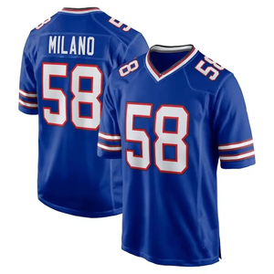 ชุดฟุตบอลเย็บอเมริกัน17 Josh ALLEN 3 Damar hamlin 14 stefon diggs 40 von MILLER สีขาว - Product Image 5