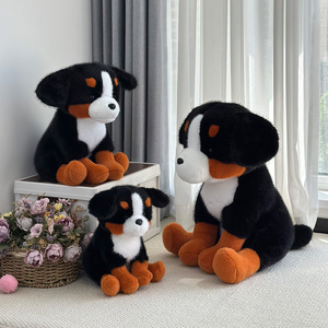 Peluches de chien réalistes de haute qualité en gros, jouets géants en peluche pour enfants, cadeau idéal - Product Image 5