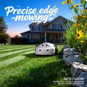 <span class=keywords><strong>Tondeuse</strong></span> à gazon intelligente <span class=keywords><strong>Titan</strong></span>-100 RTK & Vision Navigation, délimitation virtuelle et détection d'obstacles par IA - Product Image 3