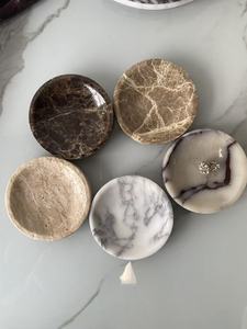 Portasapone di Lusso Moderno in Marmo, Ecologico, Anti-Odore, Durevole, e Vassoio Espositore per Gioielli per Set da <span class=keywords><strong>Bagno</strong></span> - Product Image 2
