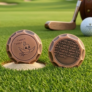 Marcatore per Palline da Golf in Metallo Personalizzato, Fatto a Mano con Incisione Personalizzata, Regalo Promozionale Durevole per Tornei di Golf, Vendita all'Ingrosso - Product Image 2
