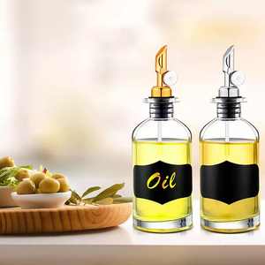 Vòi Rót Màu Vàng Bạc Cho Chai Vòi Rót Bằng Thép Không Gỉ Trọng Lượng Vòi Rót Dầu Ô Liu Lật Tự Động - Product Image 5