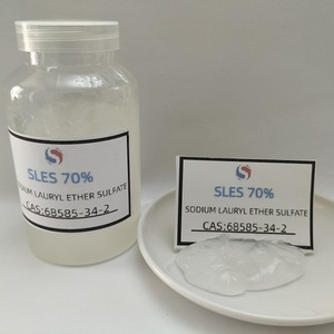 Proveedor confiable SLES 70% Detergente Materia prima Sodio Lauril Éter Sulfato - Product Image 1