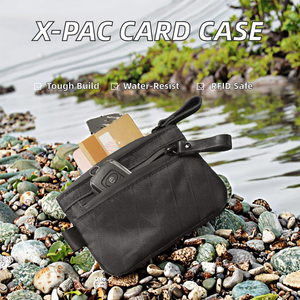 Portefeuille de style tendance avec logo personnalisable, <span class=keywords><strong>Manba</strong></span> H301 X-Pac EDC, mini fermeture éclair, blocage RFID, étanche, porte-cartes de crédit, porte-monnaie - Product Image 2