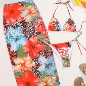 Maillots de bain grande taille pour filles, vêtements de plage, maillot de bain personnalisé, <span class=keywords><strong>micro</strong></span> bikini string avec jupe - Product Image 2