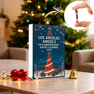 Équipe de Noël Boîte Aveugle Rugby Baseball Thème Pendentif Acrylique Écologique 24 <span class=keywords><strong>Calendrier</strong></span> Compte à Rebours - Product Image 4