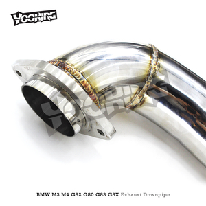 OEM Stainless Steel <strong>Heatshield</strong> Downpipe for BMW M3 M4 G80 G82 3.0T 2019-2023 Racing <strong>Car</strong> Performance Exhaust Pipes System - Product Image 5