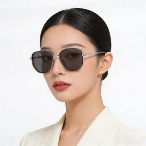 Lunettes de soleil rétro pour hommes, style décontracté et professionnel, tendance, pour l'été, la conduite, protection UV - Product Image 3