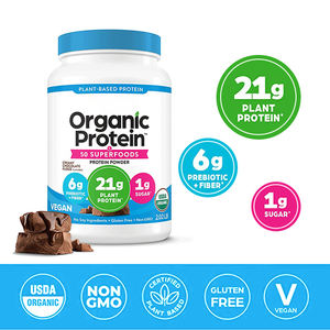 Poudre de Protéine Végétale Biologique Saveur Fudge Chocolat au Beurre <span class=keywords><strong>Sans</strong></span> <span class=keywords><strong>Lactose</strong></span>, <span class=keywords><strong>Sans</strong></span> <span class=keywords><strong>Gluten</strong></span>, <span class=keywords><strong>Sans</strong></span> Soja, Fabrication OEM - Product Image 3