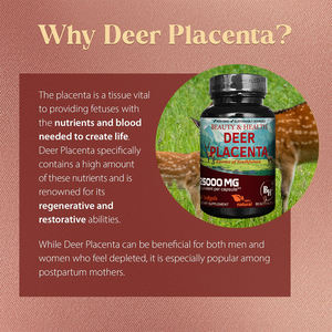 고효능 완전 채식 거미 머리 손톱 종합 비타민 보충 무한 사슴 태반 소프트젤 캡슐 개인 상표 동물 추출물 - Product Image 3