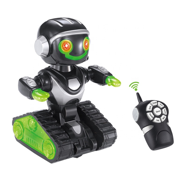 Early educational Intelligent remote control multifunction kids rc robot toys with light and music