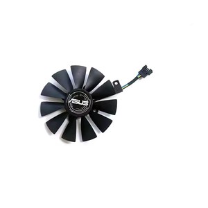 พัดลม GPU 87มม. FDC10U12S9-C FDC10H12S9-C สำหรับ Asus Strix <span class=keywords><strong>GTX980TI</strong></span> 1060 1070 1070Ti RX480 1080Ti/580 R9การ์ดแสดงผลเกม390X - Product Image 6