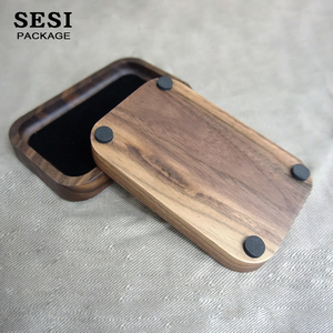 Sesi bán hàng trực tiếp 17cm đồ trang sức bằng gỗ hiển thị đứng Vòng cổ bông tai đứng bốn bên thép đồ trang sức bằng gỗ Rack hiển thị - Product Image 6