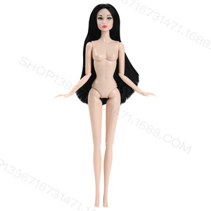 Muñeca <span class=keywords><strong>de</strong></span> Diseño Personalizado, Supermodelo, Cuerpo <span class=keywords><strong>de</strong></span> 33 cm, Escala 1:6, Juguete <span class=keywords><strong>de</strong></span> Vinilo <span class=keywords><strong>para</strong></span> Niñas, Moda Europea y Americana, Cabello <span class=keywords><strong>de</strong></span> Nailon Suave y Sedoso - Product Image 3