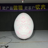 Ballon nuage géant gonflable avec éclairage LED, utilisation intérieure/extérieure, matériau en tissu Oxford pour la décoration de plafond
