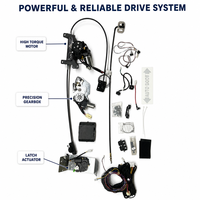 Kit de moteur de porte coulissante électrique silencieux pour la conversion de la porte centrale HuaSong 7 ES