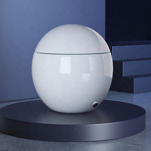 बुद्धिमान शौचालय का कटोरा मिनी बाथरूम अंडे के आकार का स्वत: Wc शौचालय चीनी मिट्टी स्मार्ट शौचालय - Product Image 5