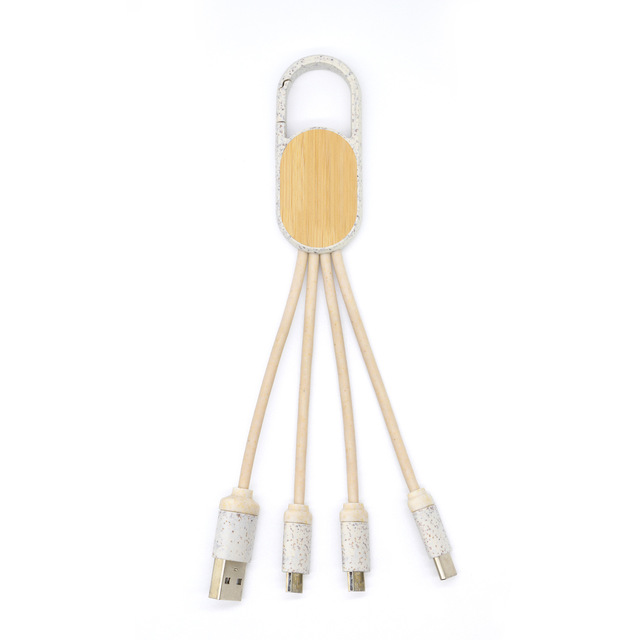 Recycle USB Charging Cable for Phones 3 1 Fast Charge Custom Logo USB 3.0 180 Rotational Connectors 2-Year Warranty Bulk