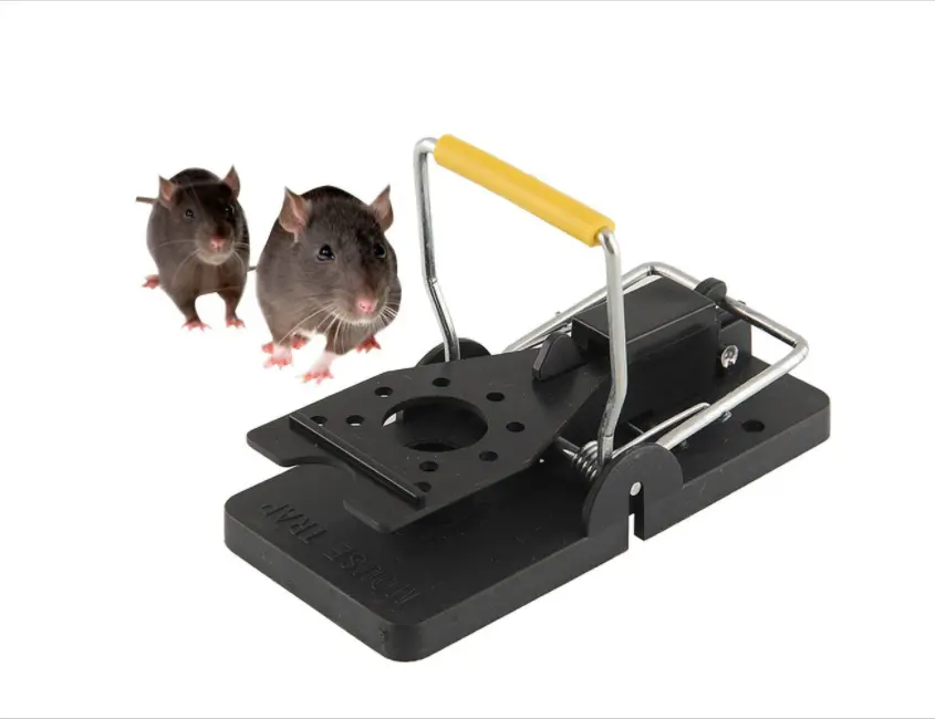 マウスを捕まえるための再利用可能なプラスチック製のネズミ捕り新しいネズミ捕りマウスキラー