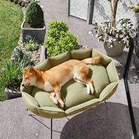 Coussin universel pour chien et chat toutes saisons, de forme ovale, antidérapant, en coton, écologique, doux, pour taille S
