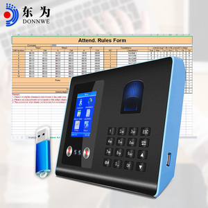 Hot bán an toàn sinh trắc học khuôn mặt nhận ra dấu vân tay Thời gian ghi âm máy hiệu quả và nhanh chóng thời gian tham dự FA01 - Product Image 2