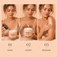 Beurre corporel fouetté naturel et biologique, crème hydratante et éclaircissante pour le corps, réparation des peaux sèches, marque privée OEM ODM