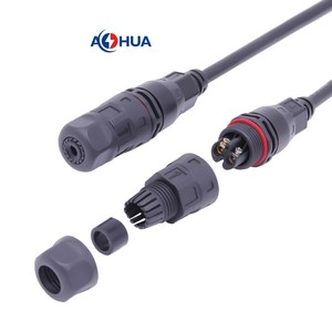 Đèn ngoài trời điện đầu ra Cáp kết nối M20 lắp ráp vượt qua thông qua không thấm nước cắm 2pin L kết nối 20A AC kết nối - Product Image 5