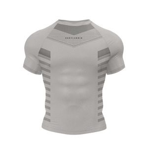 Maglietta a compressione da uomo a manica corta <span class=keywords><strong>Anime</strong></span> stampa 3D allenamento maglietta Sport Gym top Rash Guard per gli uomini MMA Grappling - Product Image 3