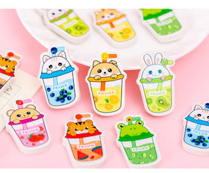 可爱饮料造型卡通儿童文具铅笔橡皮幼儿园礼物批发学习用品创意 - Product Image 6