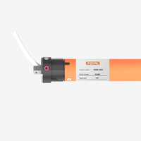 Store banne motorisé en aluminium de style américain, écologique, avec moteur tubulaire et commande par interrupteur, protection UV