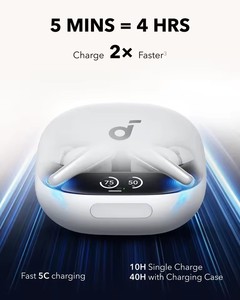 Auriculares Inalámbricos <span class=keywords><strong>Anker</strong></span> Soundcore <span class=keywords><strong>Liberty</strong></span> 4 <span class=keywords><strong>Pro</strong></span> A3954 Portátiles con Cancelación de Ruido - Product Image 5