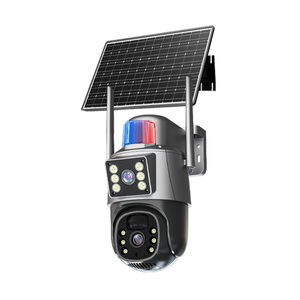 Ubox ngoài trời nhà năng lượng mặt trời cctv <span class=keywords><strong>camera</strong></span> giám sát với đầy đủ màu sắc video phát hiện chuyển động báo động và màn hình chống thấm nước - Product Image 6