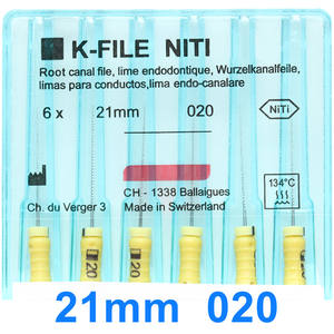 Outils Dentaires Racine Cannal Endo K Lime Dentaire Endo Acier Inoxydable Instruments Endodontiques Dentiste Dentisterie Odontologia - Product Image 4