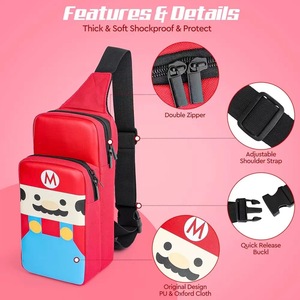 Zaino portatile impermeabile con borsa da gioco a spalla per Console NS <span class=keywords><strong>SD</strong></span> - Product Image 3