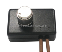 Commande manuelle de bouton de gradateur LED rotatif marche/arrêt intégré pour fabricant d'éclairage LED/incandescent à intensité variable
