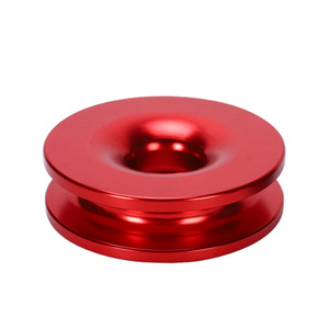 Anillo de recuperación de aluminio para polea de cabrestante para gancho de remolque de vehículos utilitarios Polaris - Product Image 4