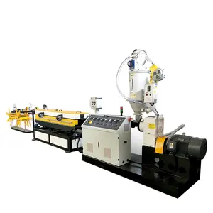 Horserider 30-100mm pe Single wall corrugated tube hose pipe making extruding machine / corrugated pipe extrusion line