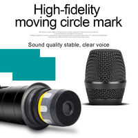 Microphone de karaoké dynamique C1 Portable système Audio intégré cardioïde micro filaire XLR à suppression de bruit pour scène d'église faible