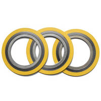Joint enroulé en spirale ASEM B16.20 FG/CS RF joint d'étanchéité de bague intérieure et extérieure joint de bride en métal en acier
