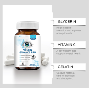 Suplemento para el <span class=keywords><strong>Cuidado</strong></span> de los Ojos Premium Vision Enhance Pro 60 Gomitas, Directo de Fábrica, para la Salud Macular, Vitamina C para Adultos, OEM Personalizado - Product Image 3