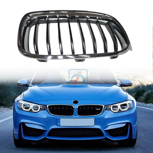 Grille de pare-chocs avant en plastique noir gauche droite 51137260497 51137260498 pour BMW Série 3 F35 - Product Image 5