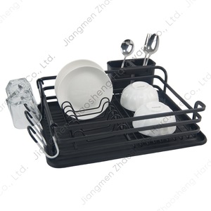 Escurridor de Platos Cuadrado para Encimera de Cocina, de Secado Rápido, con Espacio para Cucharas - Product Image 2