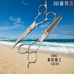 Ciseaux à effiler les cheveux Xe en acier inoxydable VG10, 6 pouces, pour droitiers, ciseaux de coiffure, lame standard à bord miroir entièrement usinée CNC - Product Image 3